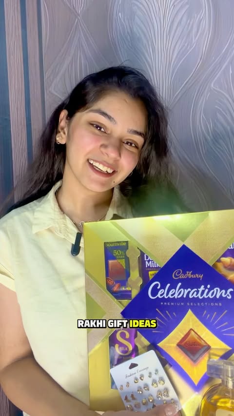Instagram post by @its_jasleenkaur01 for Cadbury Dairy Milk Silk. Caption reads: Still figuring out what to gift your sibling?....