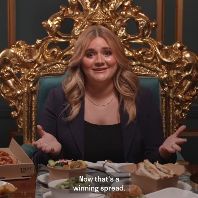 Instagram post by @tillyramsay for Deliveroo. Caption reads: I’m officially a JUDGE for the 2025 @deliveroo....