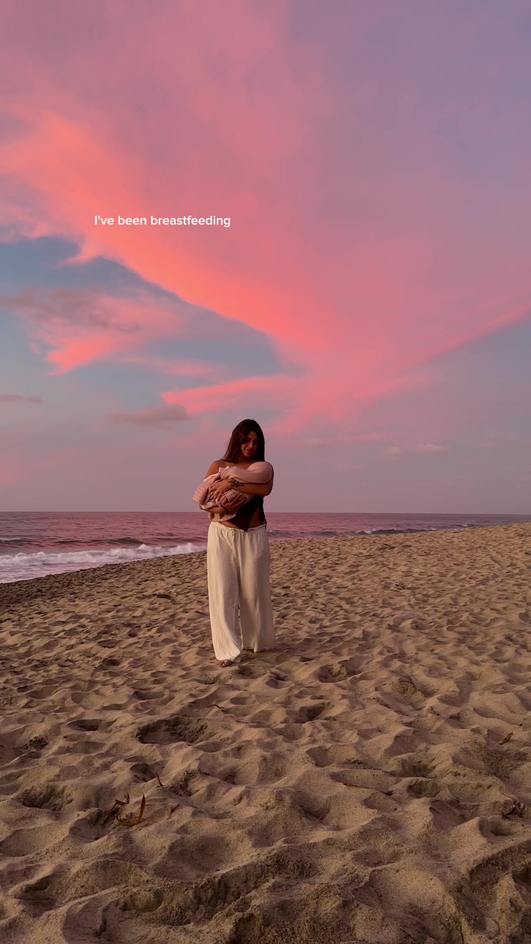 TikTok post by @karendiaz.r for Enfamil. Caption reads: [...] a day = I finally get things done. 🤍....