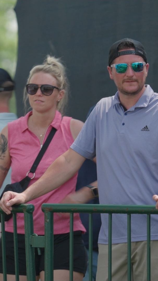 Instagram post by @usopengolf for Corona USA. Caption reads: The Corona Premier was cold. The takes were hot.....