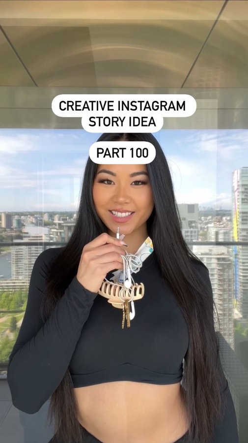 Instagram post by @heynicolewong for Storyblocks. Caption reads: [...] The video editing tool maker at....