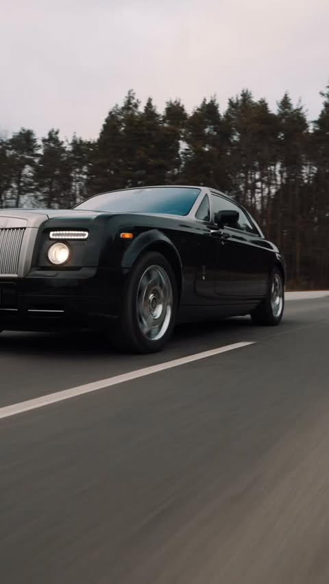 Instagram post by @adrian_anzorge for Rolls-Royce Motor Cars. Caption reads: Rolls-Royce Phantom @rollsroycecars #advertisement....