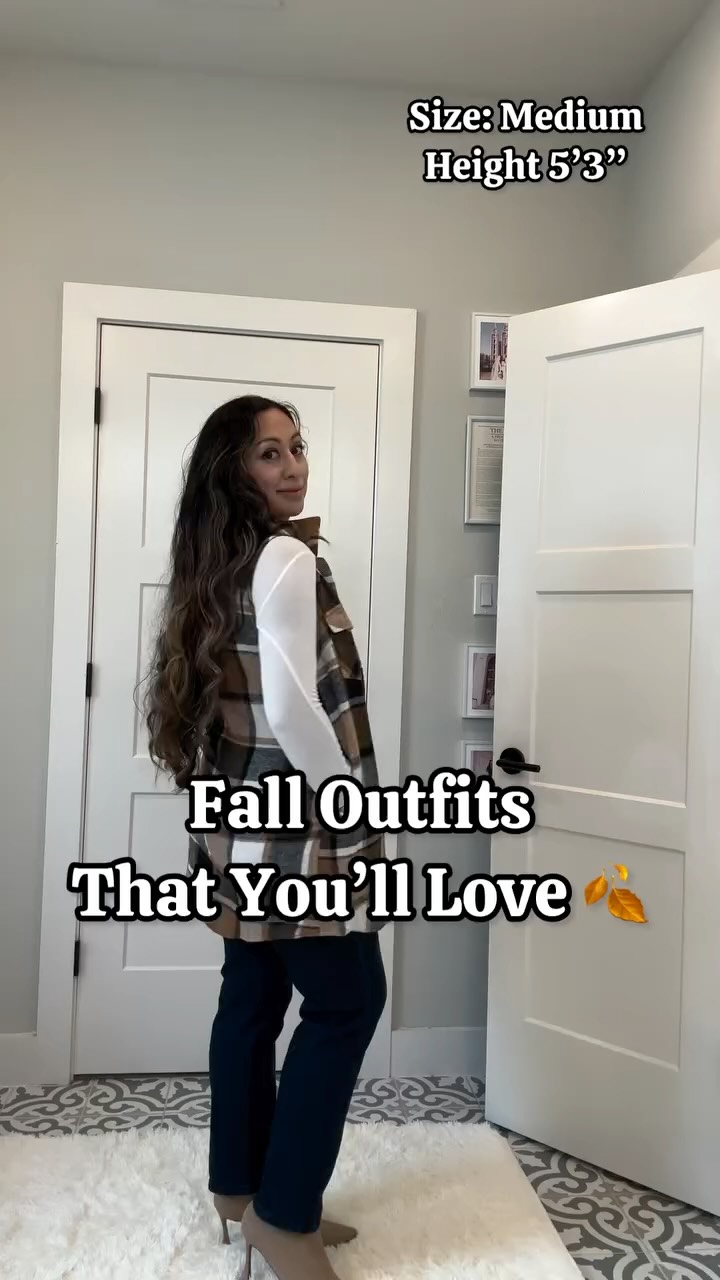 Instagram post by @victoriabelliston for BloomChic. Caption reads: You will love these fall tops and want to wear on....