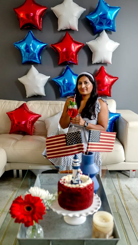 Instagram post by @twinspirationalparties for DoorDash. Caption reads: #DoorDashPartner #DoorDashHosting Summer hosting....