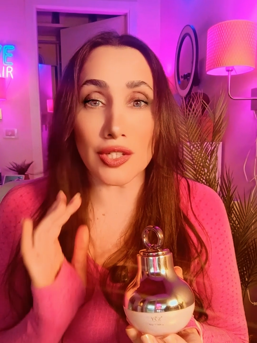 TikTok post by @ziagabriella.auntsstars for YCZ Beauty. Caption reads: [...] #skincare #saluteebenessere @YCZ Beauty @⭐....