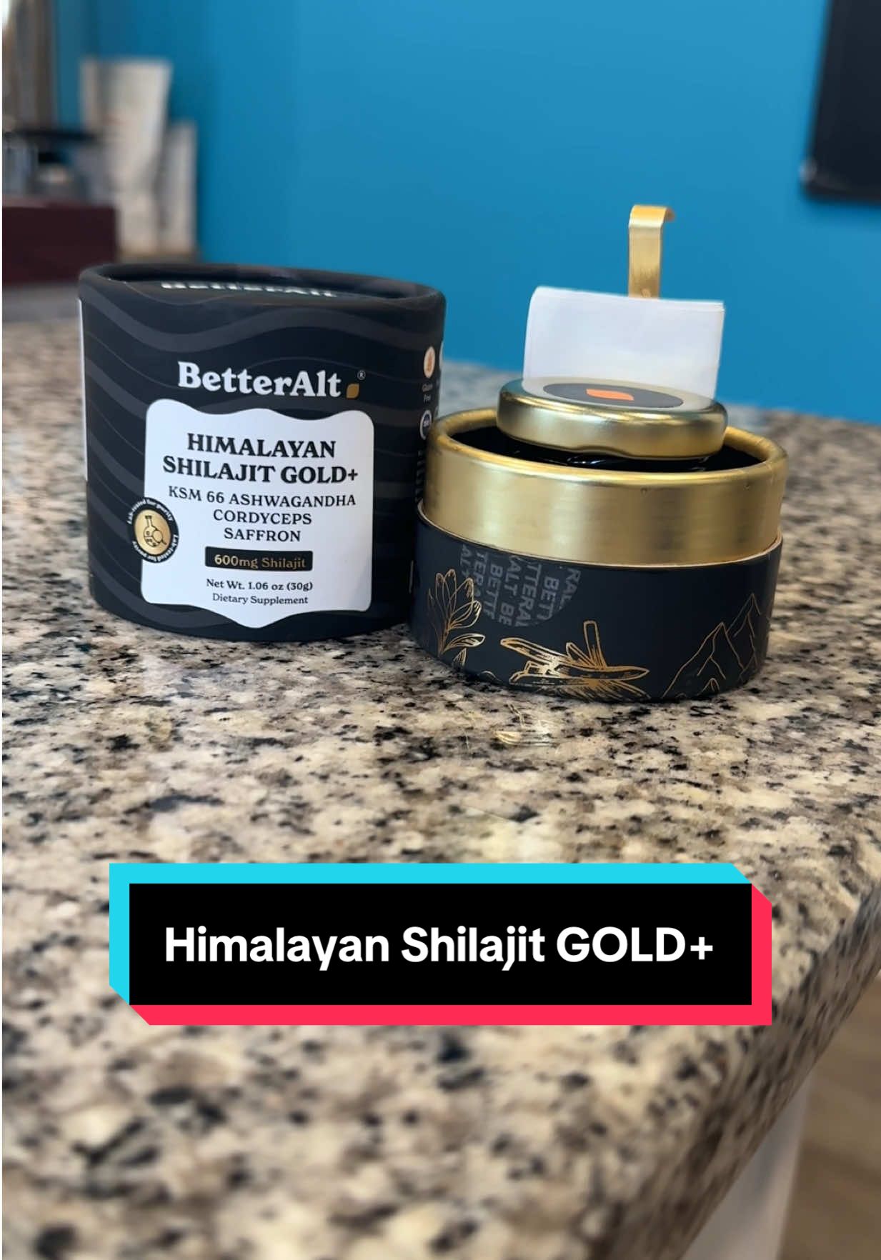 TikTok post by @graveyardgoonz for Better Alt. Caption reads: [...] #shilajitresin @Better Alt *Results may vary....