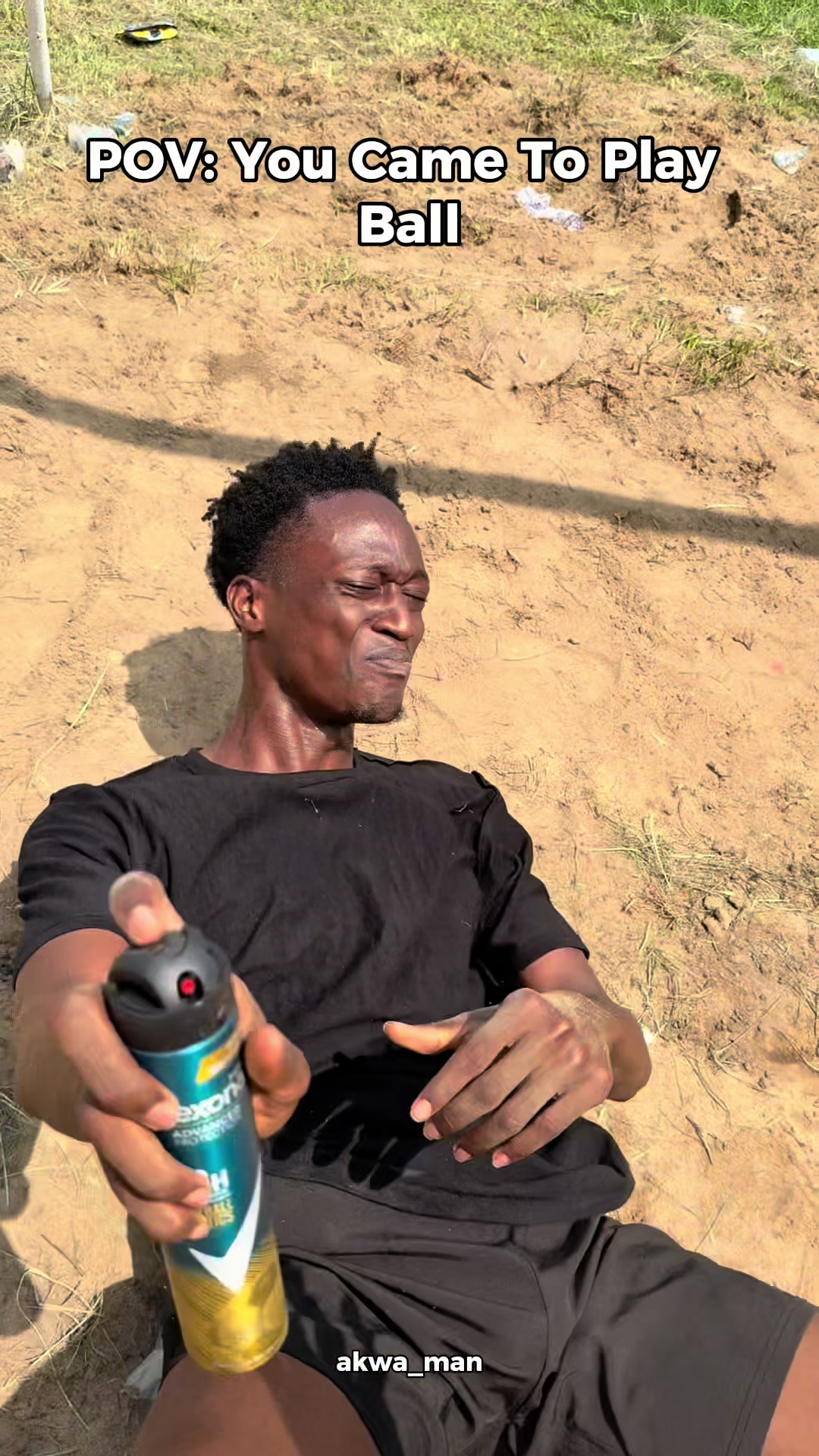 TikTok post by @akwaman90 for Rexona. Caption reads: [...] you want to k!ll me?😭😂😂😂 Please use....