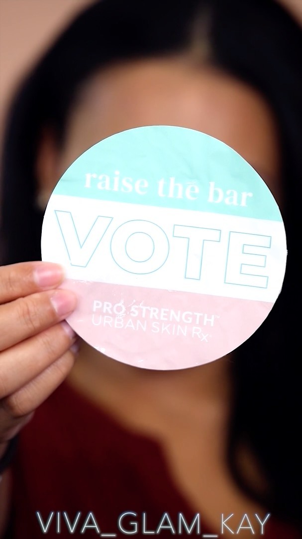 Instagram post by @viva_glam_kay for Urban Skin Rx. Caption reads: I cannot get enough of this NEW Vitamin C....