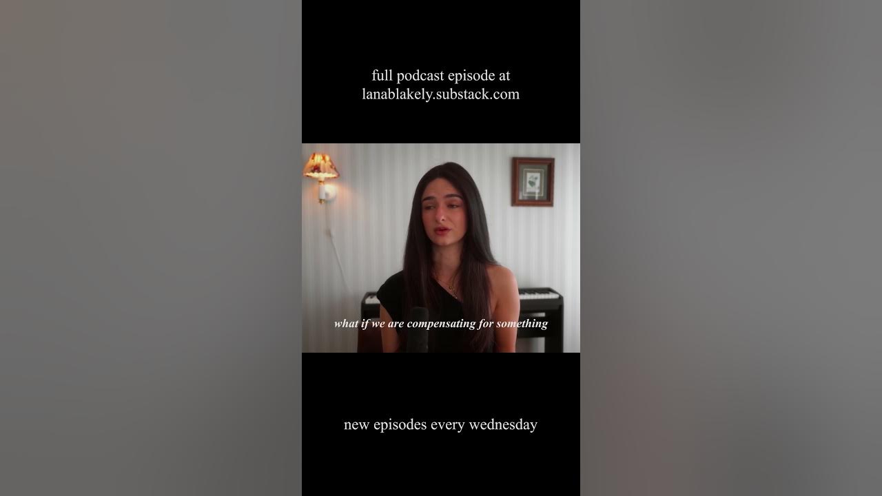 YouTube post by @LanaBlakely for Skillshare. Caption reads: I wanted all the wrong things.