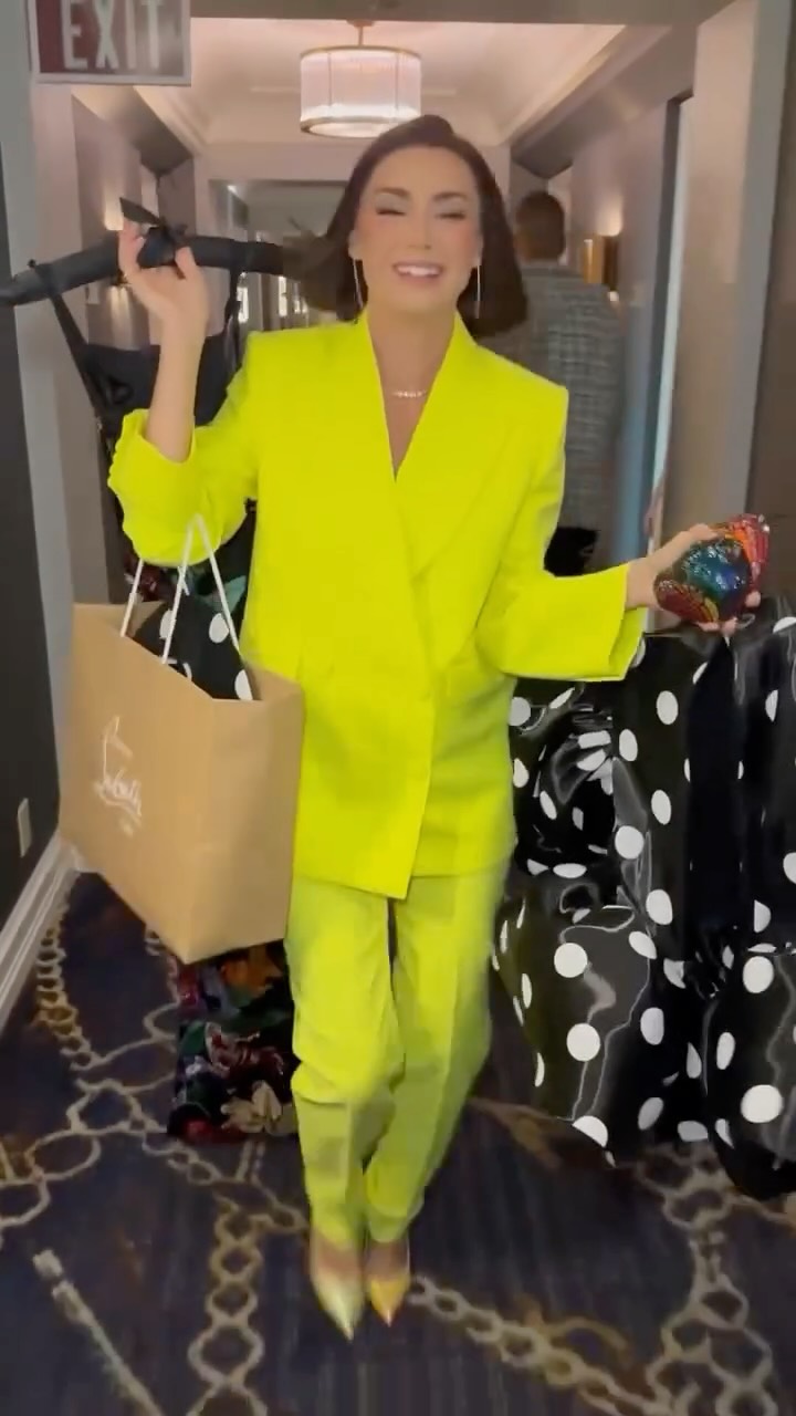 Instagram post by @bronwynnewport for Glamour. Caption reads: Only Bronwyn Newport could pull off a haircut....