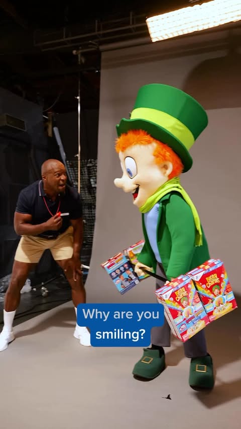 Instagram post by @terrycrews for Cheerios. Caption reads: [...] T don’t mess around. 🏈 @generalmills....