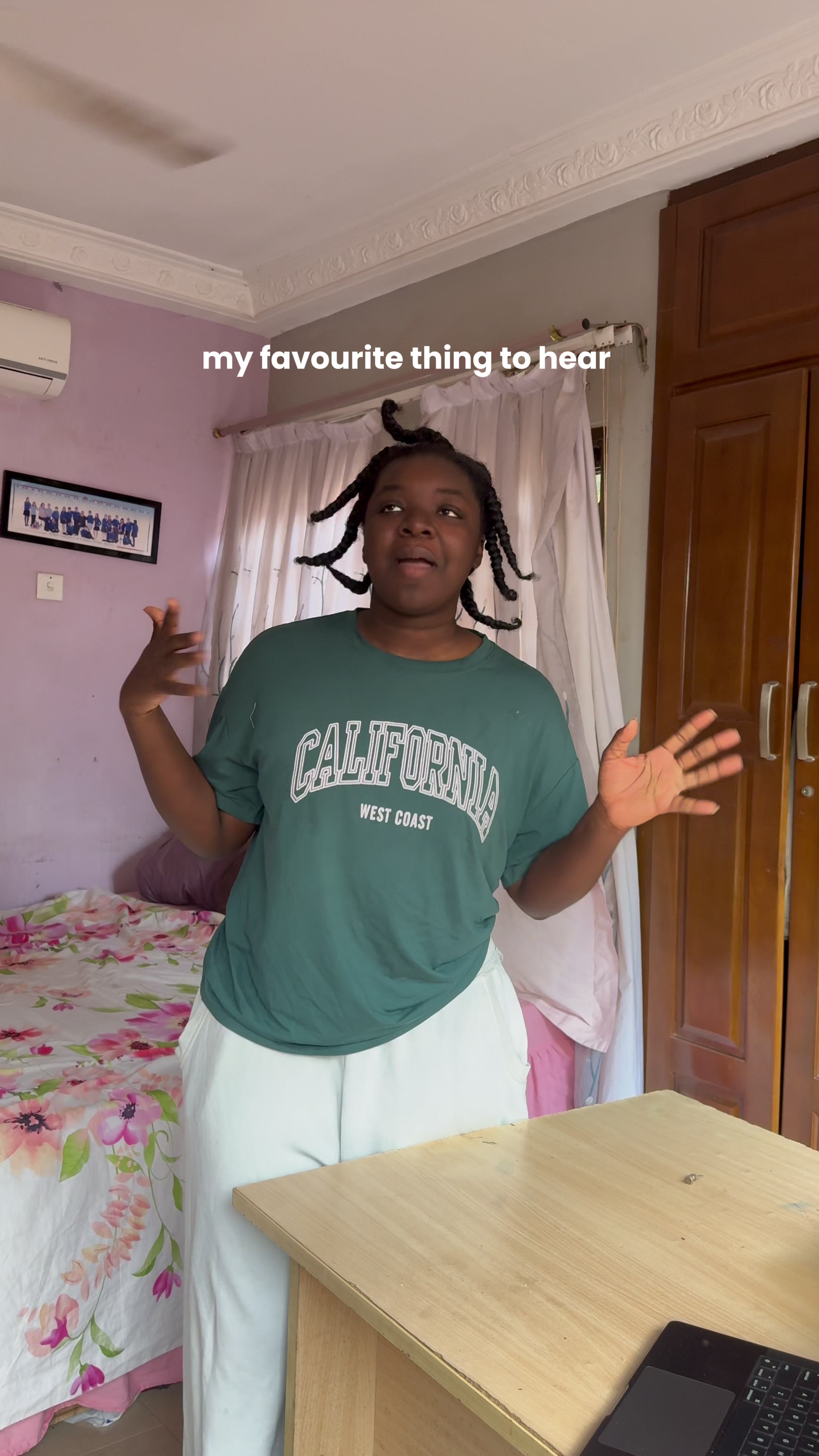 TikTok post by @mansaaaaaa_ for Dr Teal's. Caption reads: [...] sponsored by my one true love @DrTealsGh....