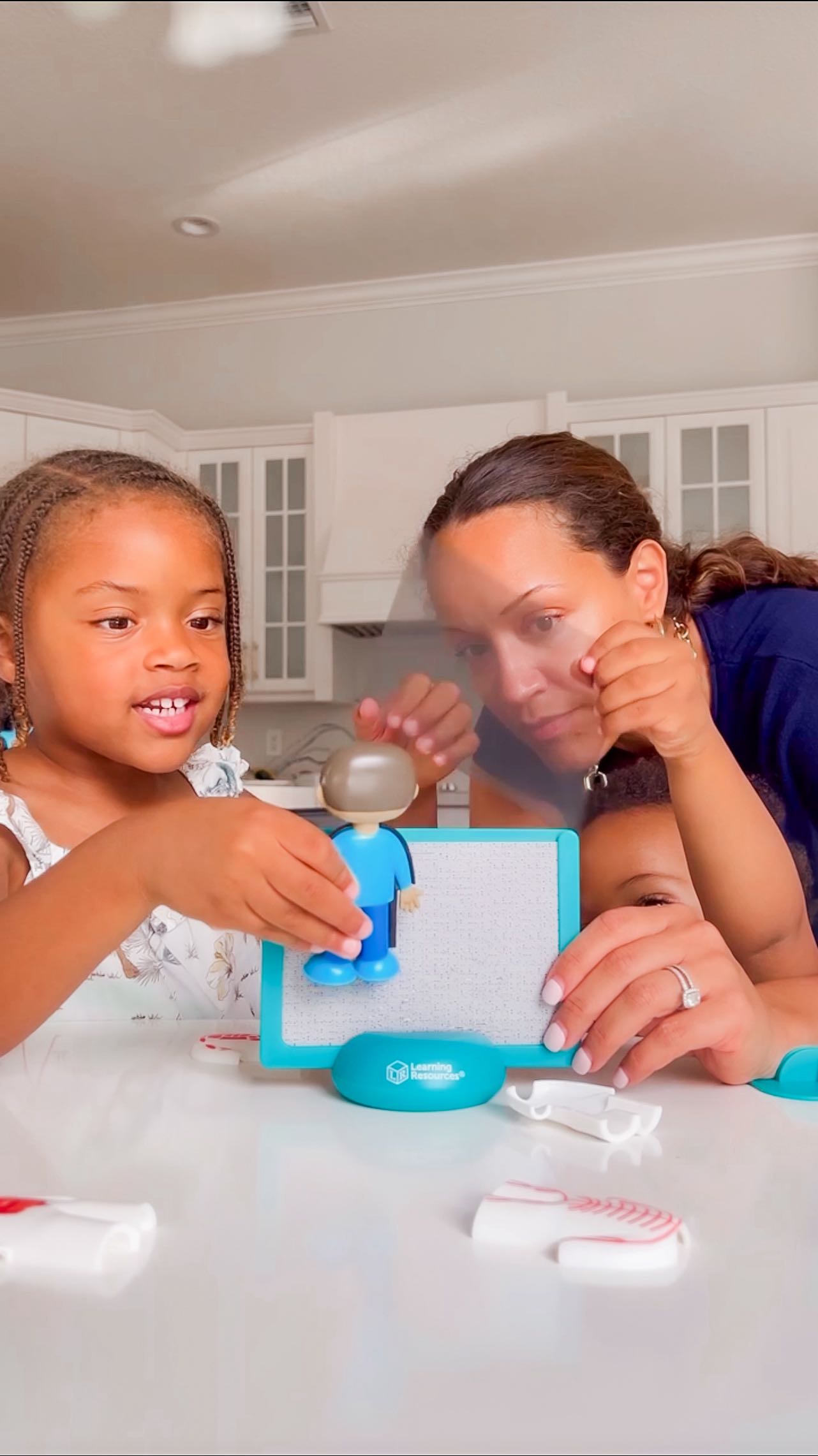 Instagram post by @janylsmithesq for Learning Resources. Caption reads: So how about the time before dinner when Summer....