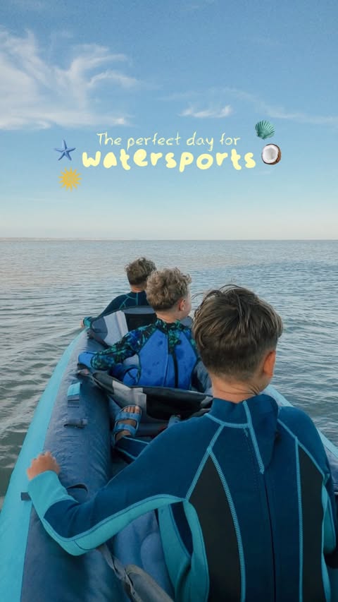 Instagram post by @raisingyoungones for Very. Caption reads: [...] water, kayaking is such a fun way to get....