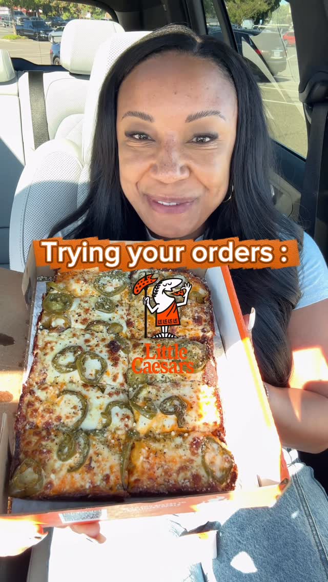 Instagram post by @lex.loves_ for Little Caesars. Caption reads: If you are the one who suggested this, thank you....