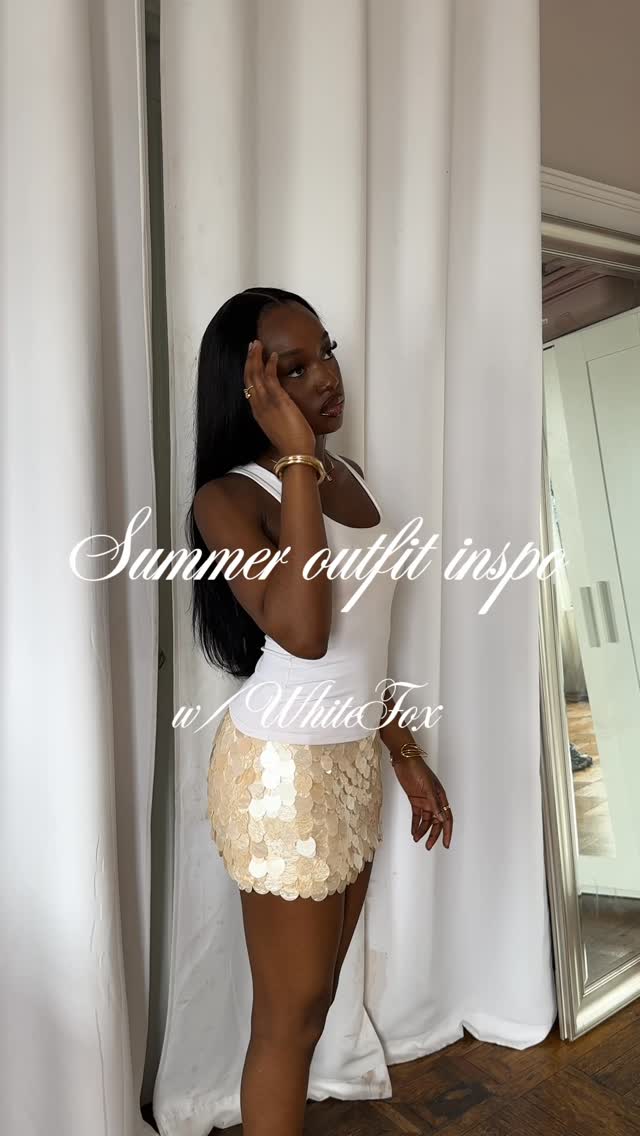 Instagram post by @ibbydadoll for White Fox Boutique. Caption reads: keeping it cute for the warm weather with....