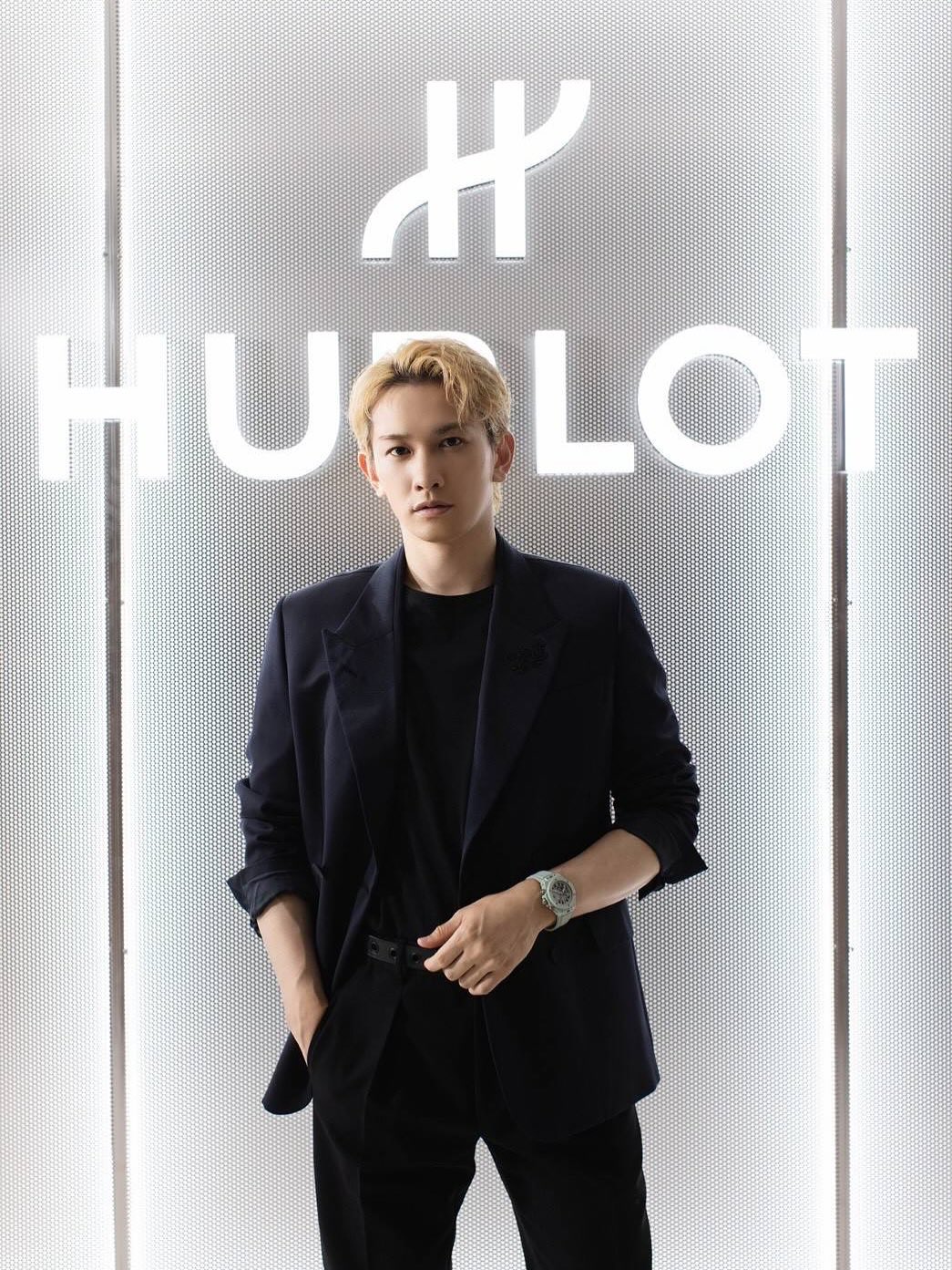 Instagram post by @keita_machida_official for Hublot. Caption reads: BIG BANG....