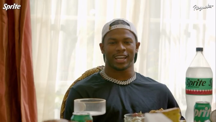 Instagram post by @stud.budz for Playmaker. Caption reads: @shilosanders, @speedymorman, @courtneywilliams10,....