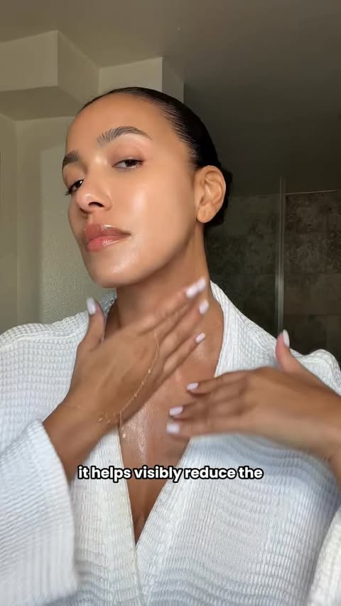 Instagram post by @officialjulissab for Alpyn Beauty. Caption reads: [...] face, and the Super Sculpt Serum from....