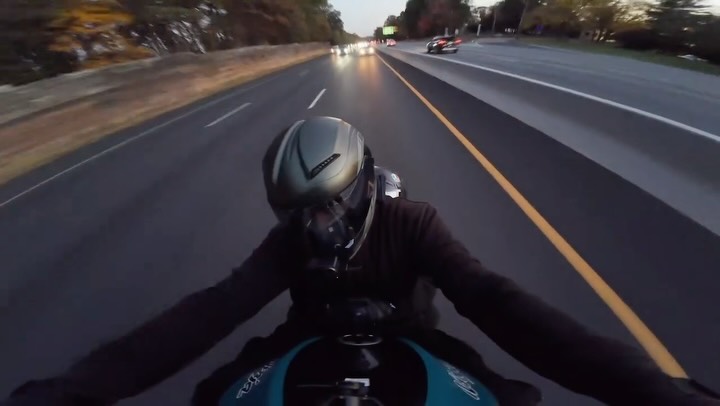 Instagram post by @surron_sefi for MotoLoot. Caption reads: [...] sefi @nbtclothingofficial link in bio....