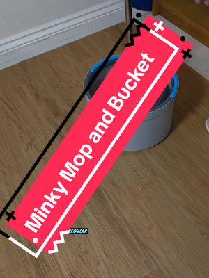 TikTok post by @stefsgotstuff2 for Minky Homecare. Caption reads: [...] mop and bucket a little more 🤣🤣@Minky....