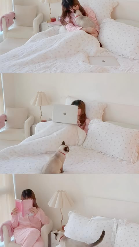 Instagram post by @chisapasc for fluff. Caption reads: [ad] love, at first fluff 💘[ @fluffco ]. Cloud....