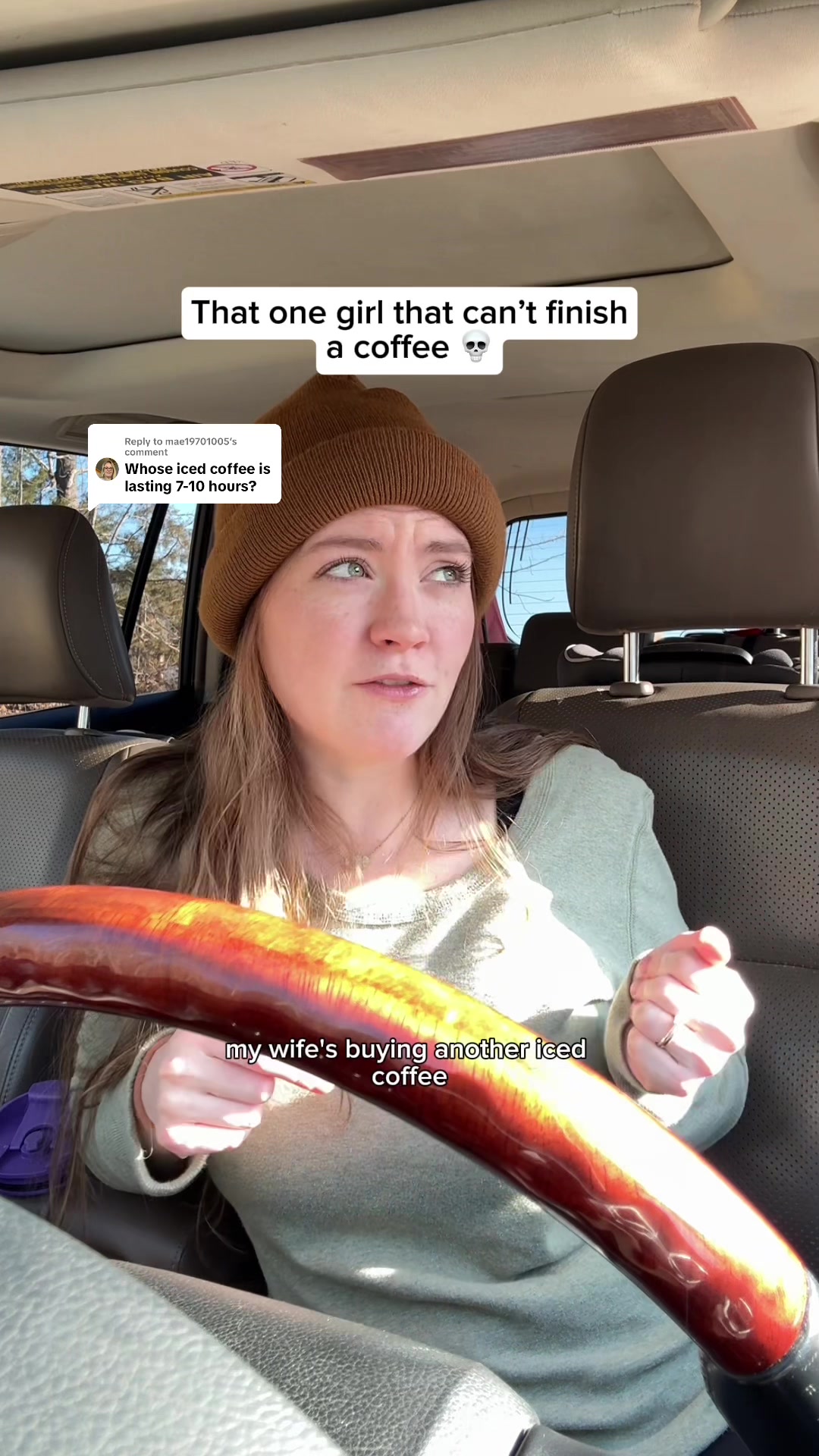 TikTok post by @findsby.madi for FrostBuddy. Caption reads: [...] anyone else’s husband do this? 😅....