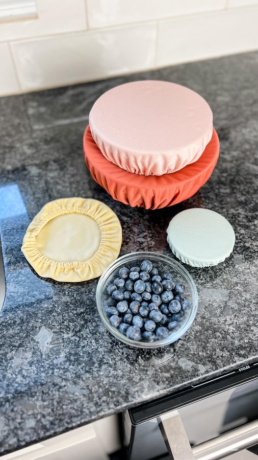 Instagram post by @lelaburris for Esembly Baby. Caption reads: This is the big sustainable swap I’ve been putting....