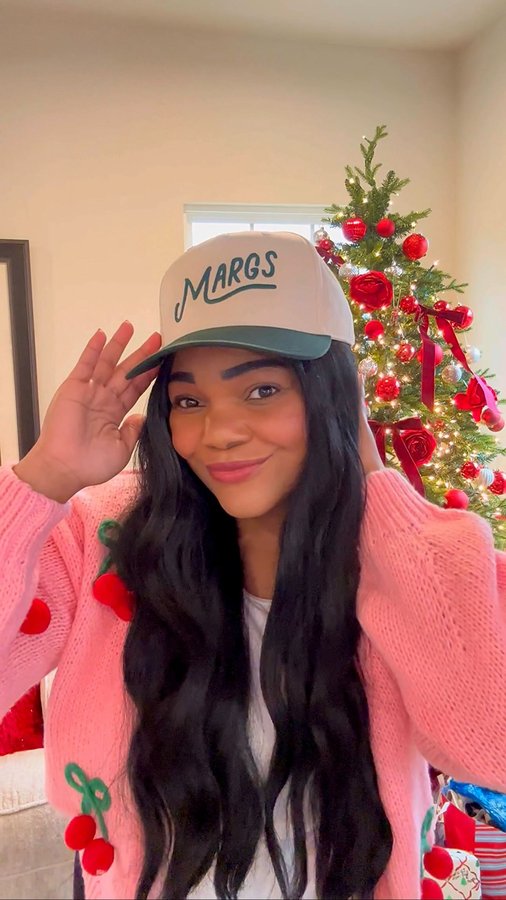 Instagram post by @blessing_irving for Katydid. Caption reads: @katydidusa gifts for the win! They’re a great....