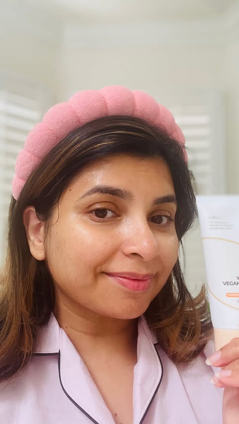 Instagram post by @sherihan.m for ISNTREE. Caption reads: @isntree YAM Root vegan barrier cream **prgifted....