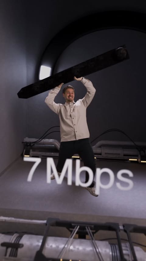 Instagram post by @calebnatale for T-Mobile. Caption reads: [...] the link in my bio to learn more about....