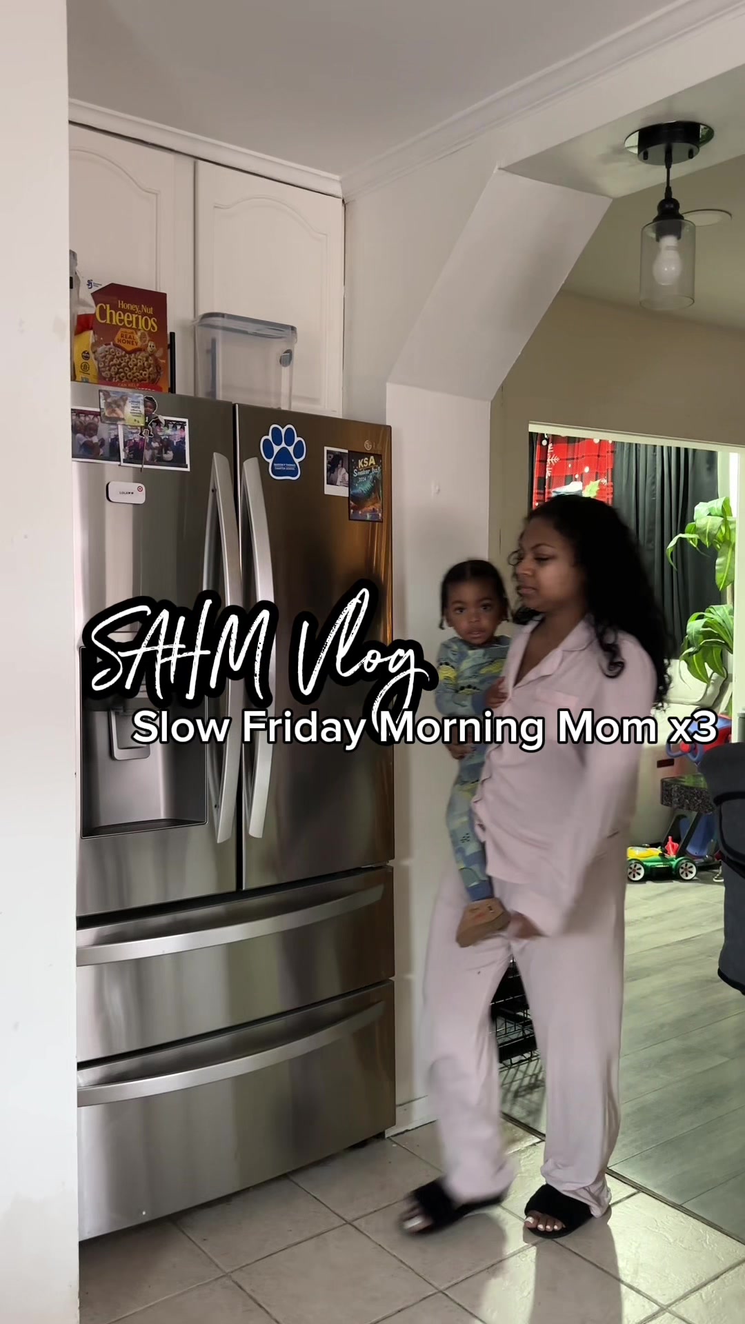 TikTok post by @lenaslittlelife_ for MaryRuth Organics. Caption reads: Bubba boy is feeling more and more like himself....