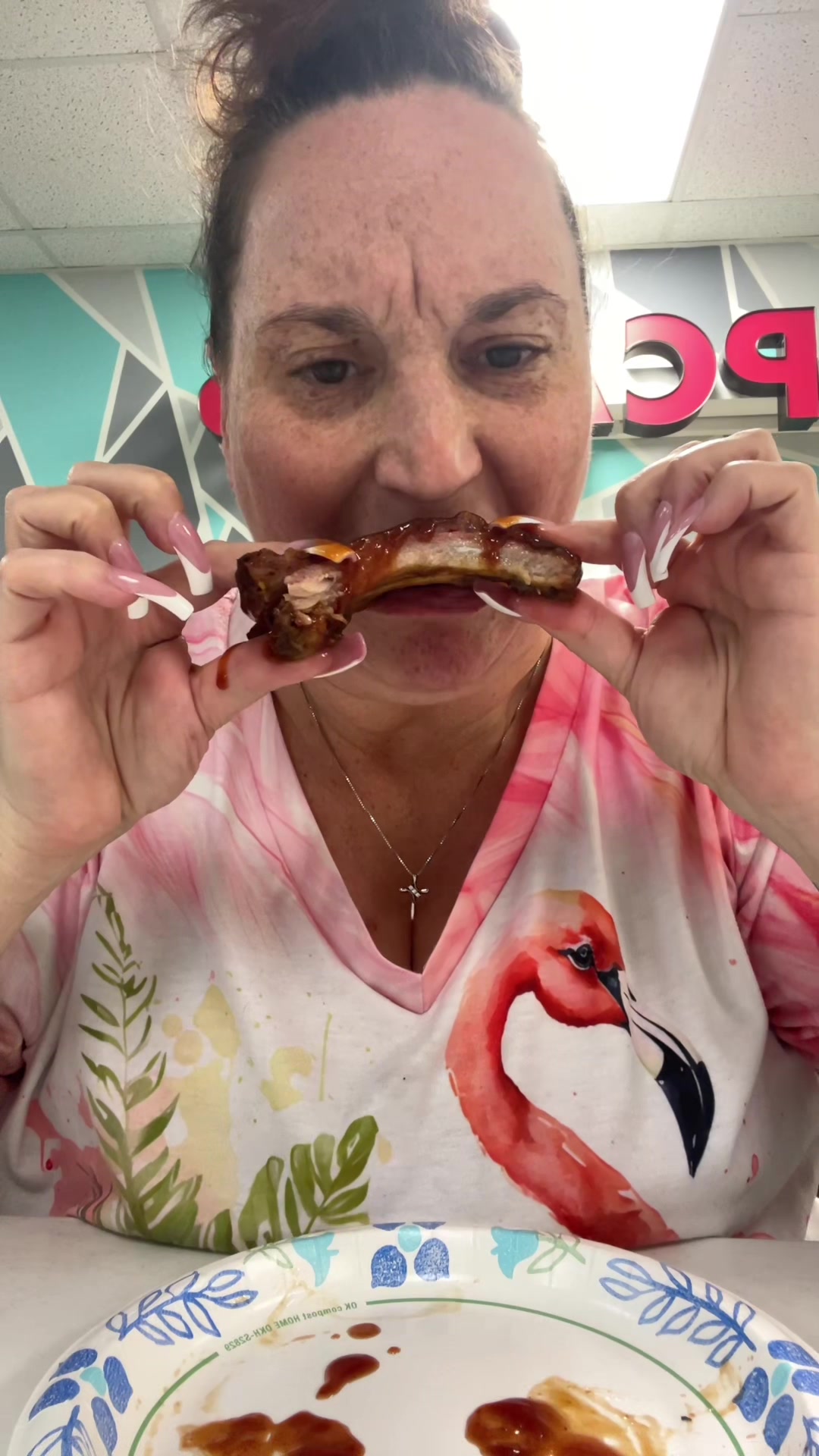 TikTok post by @cupcake_lady_ for Elijah's Xtreme. Caption reads: @Elijah’s Xtreme Hot Sauce yummy!!!!!.