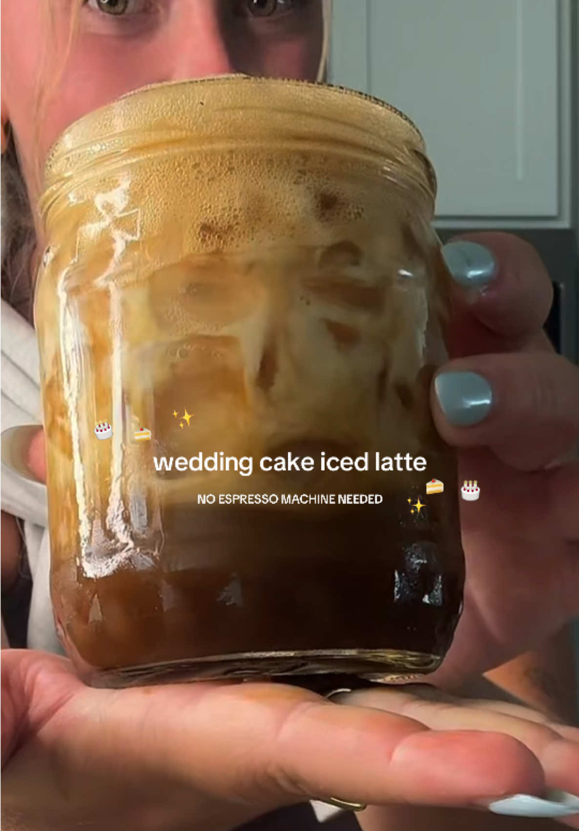 TikTok post by @kceastlanddd for Syruvia. Caption reads: Baaaack from vacation & we are making a wedding....