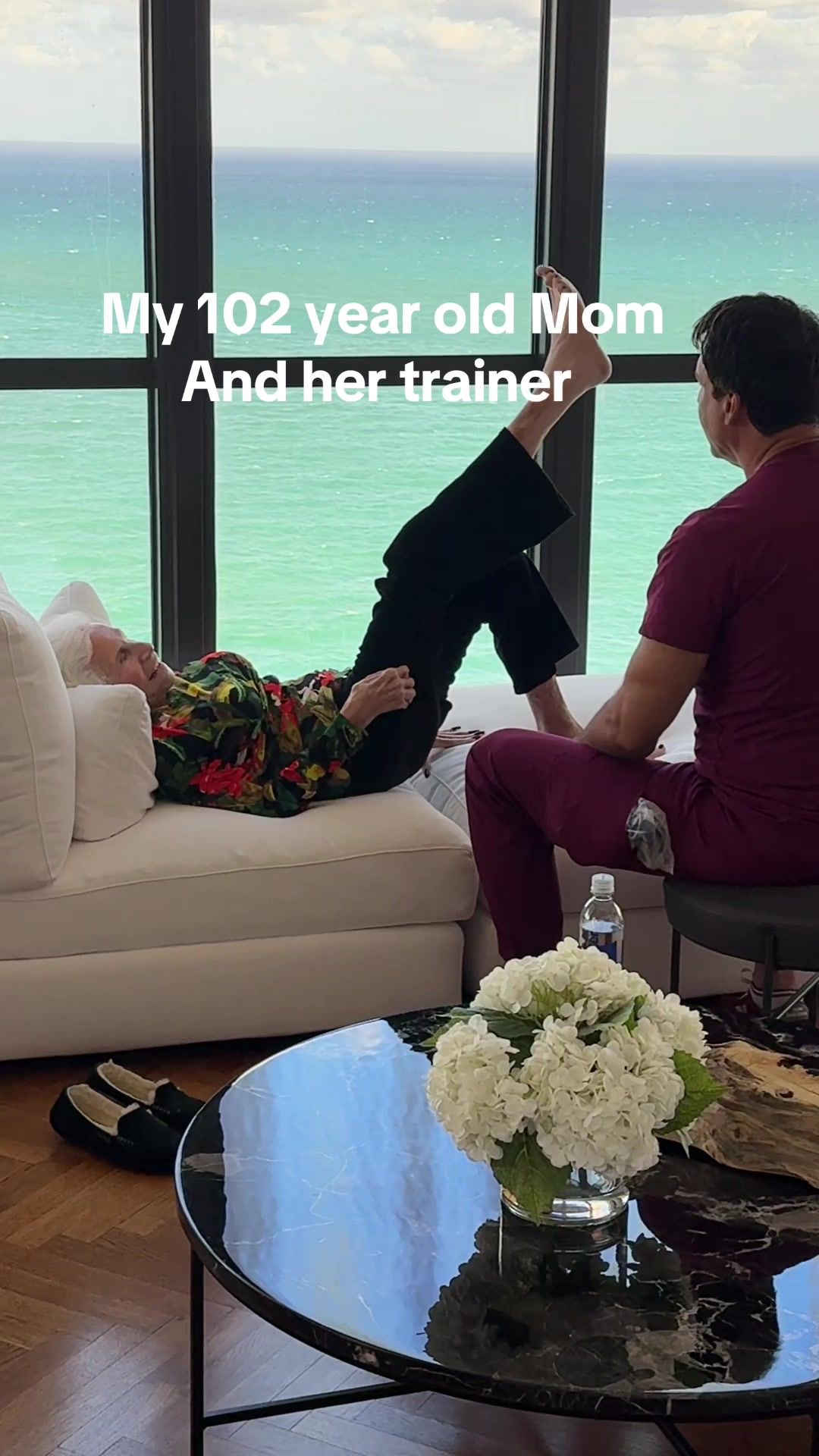 TikTok post by @peterthomasroth for Peter Thomas Roth. Caption reads: [...] #workingout #training @Ryan Roth @Peter....