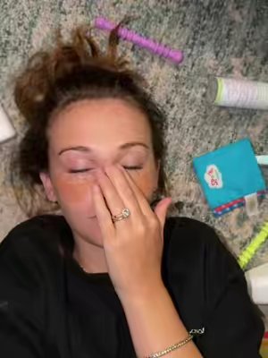 TikTok post by @daniellelawlis for Boogie Wipes. Caption reads: PCP can’t see us until tomorrow. We are barely....