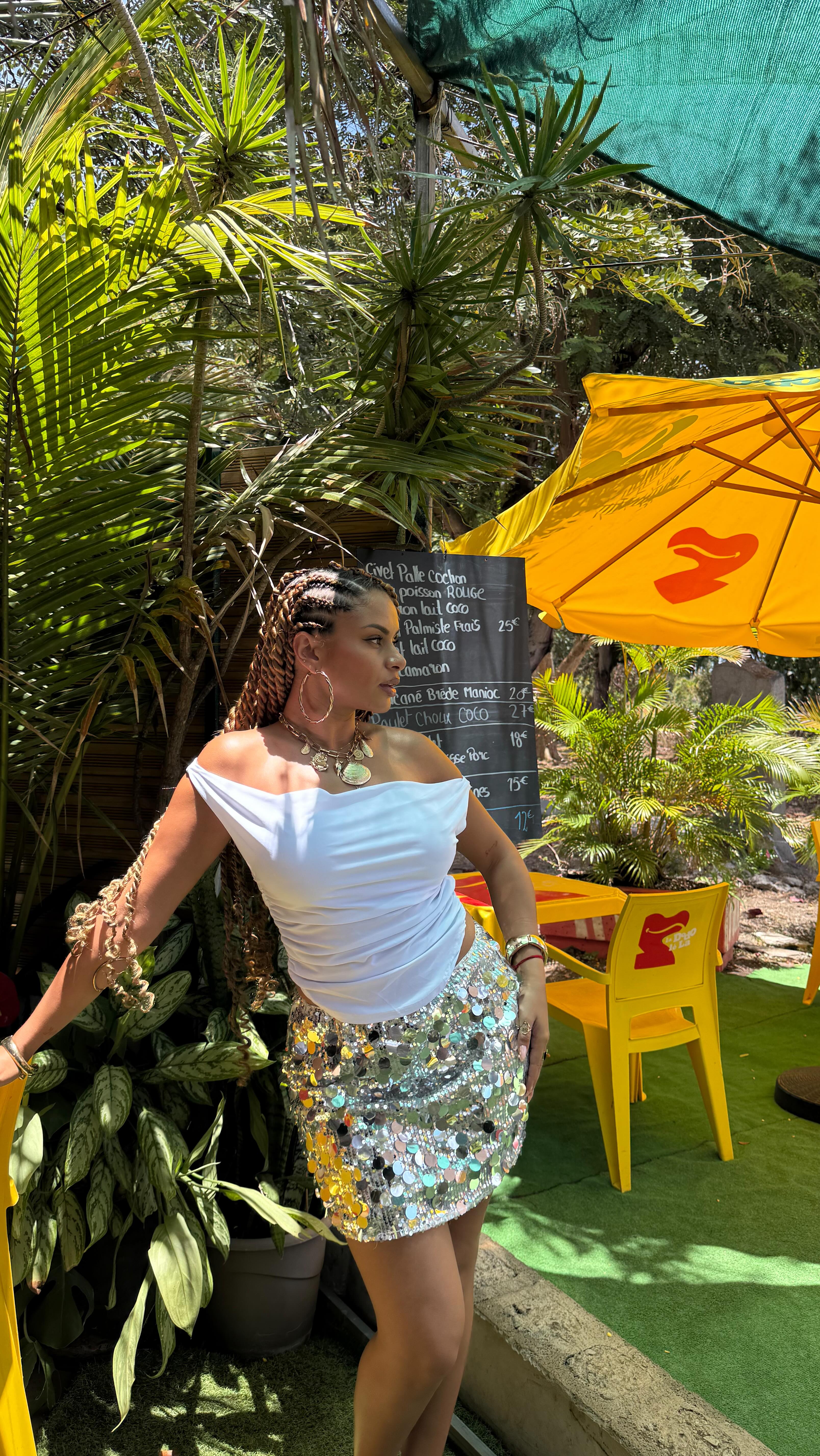 Instagram post by @maarion_lareunionnaiz for ALDO Shoes. Caption reads: Holiday outfit part 3 tu valides ? 
Tenue....