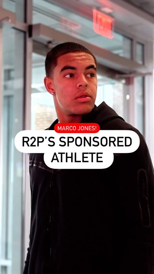 Instagram post by @the_halfrican10 for SHOC. Caption reads: R2P’s Sponsored Athlete: Marco Jones We are....