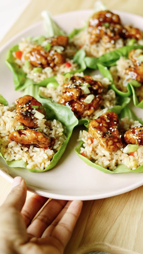 Instagram post by @puremomblog for InnovAsian Cuisine. Caption reads: #ad This might be my new favorite easy hosting....