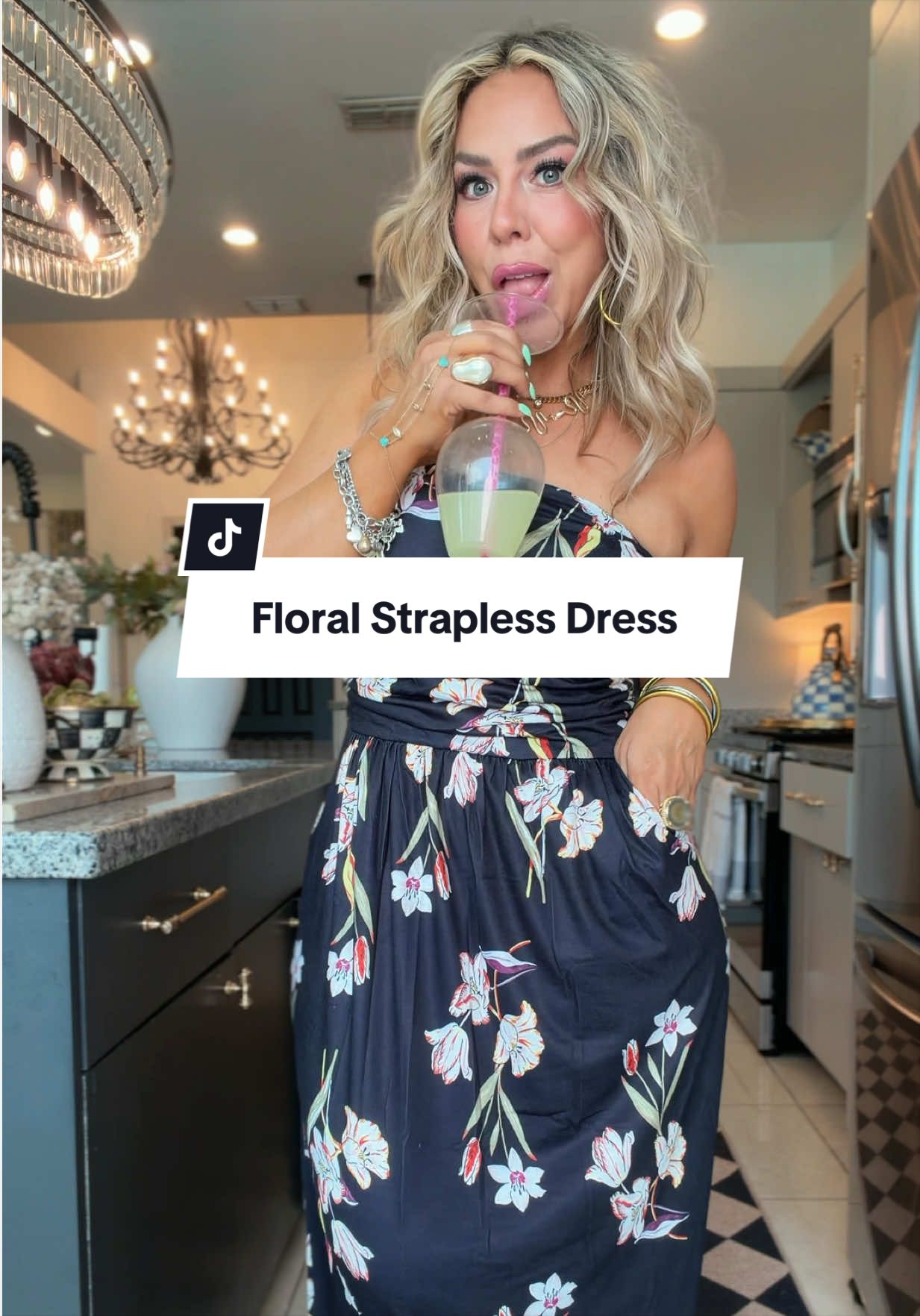 TikTok post by @lindaannettem for Grace Karin US Shop. Caption reads: [...] Give me all of them NOW @Grace Karin US Shop....