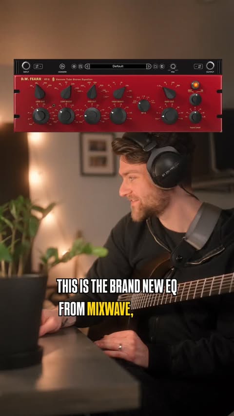 Instagram post by @iammmune for MixWave. Caption reads: [...] cheat code!! Crazy sick new EQ from the....