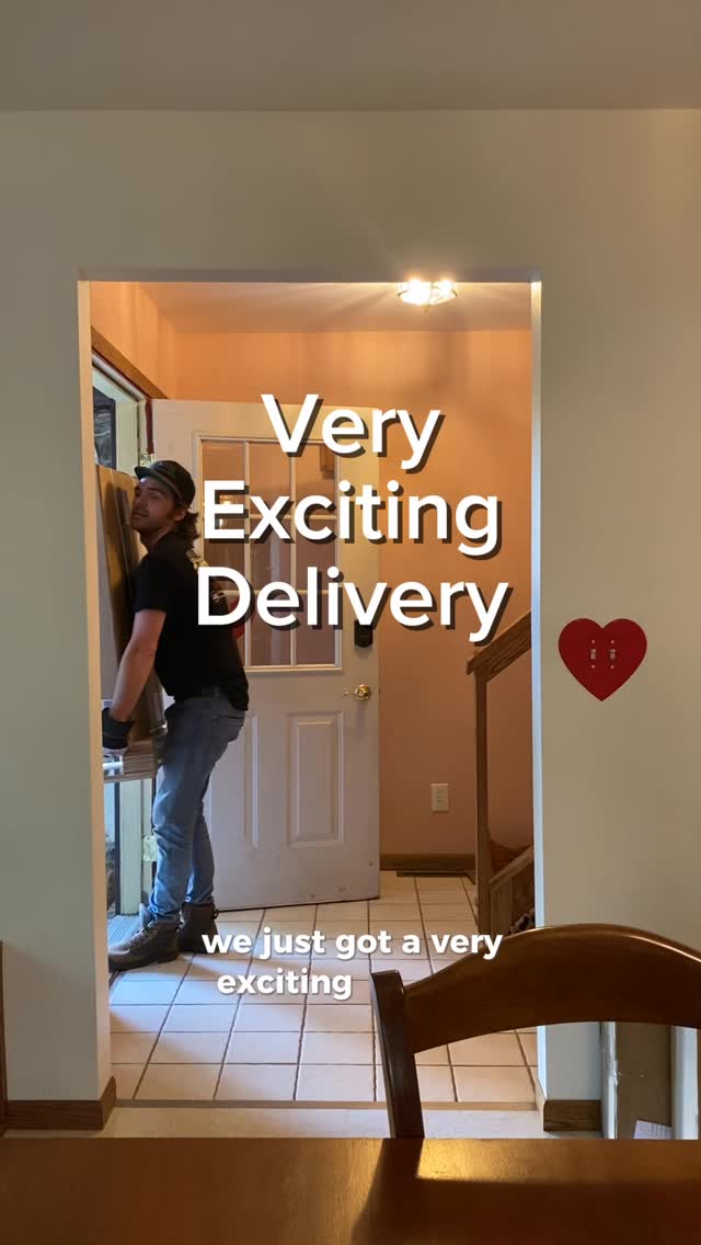 Instagram post by @aprettycoolhoteltour for LaCroix Water. Caption reads: KITCHEN UPGRADE c/o @roccofridge 🥰

Very excited....