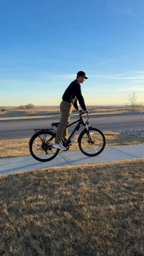 Instagram post by @dallassapla for Gotrax. Caption reads: Just picked up my @ridegotrax Accord e bike from....