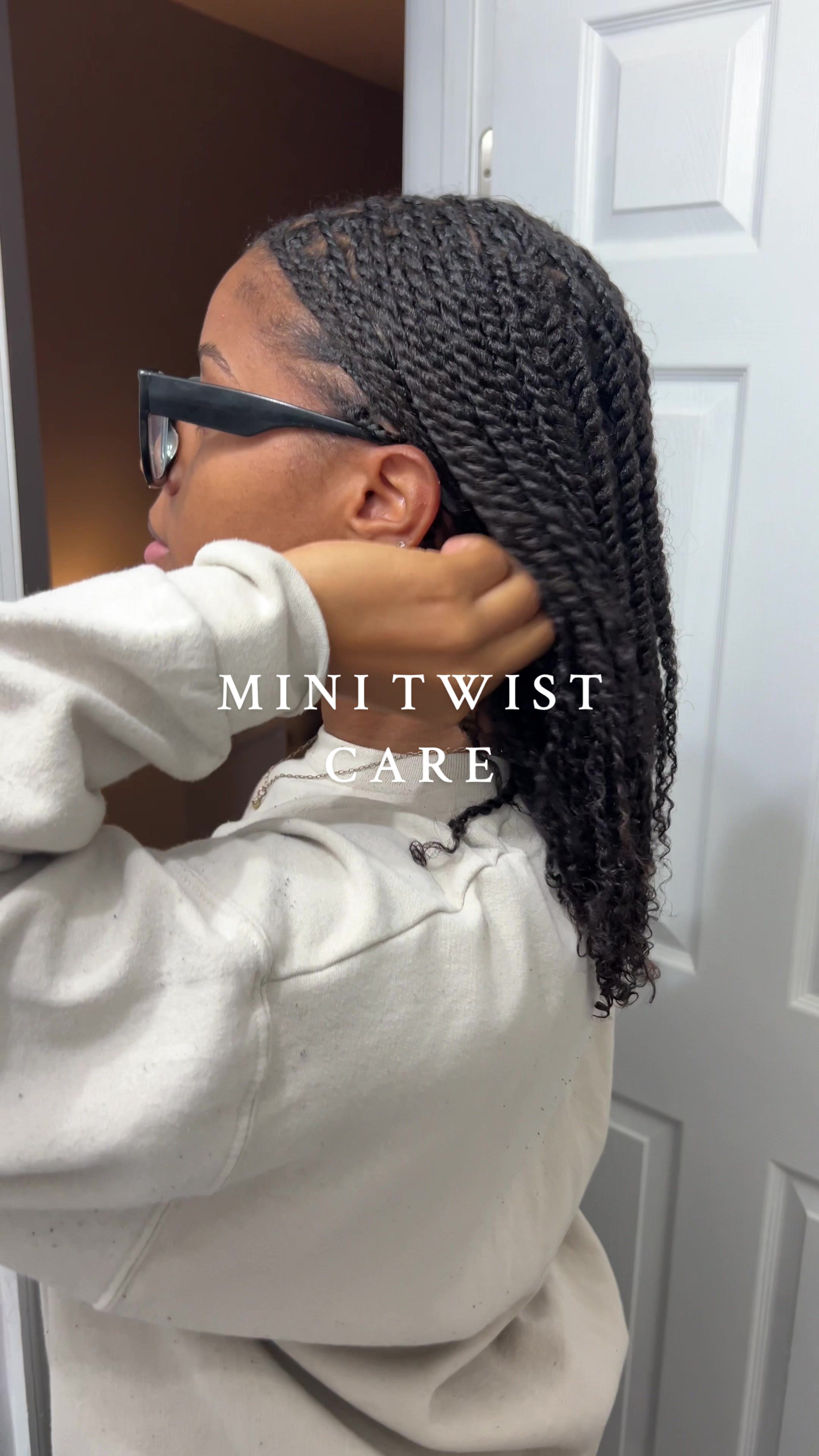 TikTok post by @jadaamarie._ for Camille Rose. Caption reads: [...] love this leave-in conditioner from @Camille....