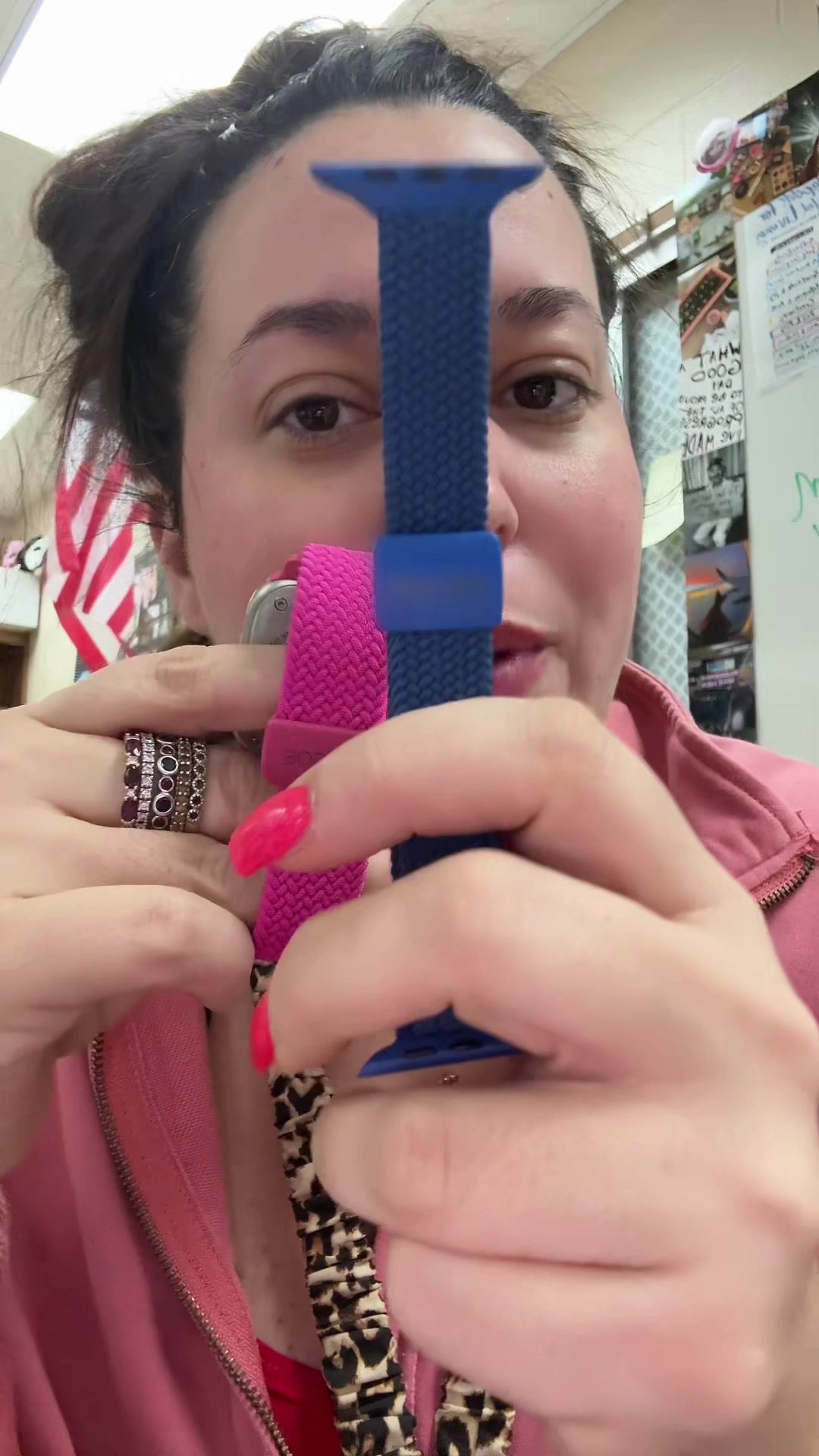 TikTok post by @akea.favefinds for Solace Bands. Caption reads: I need these in every color! @Solace Bands #watch....