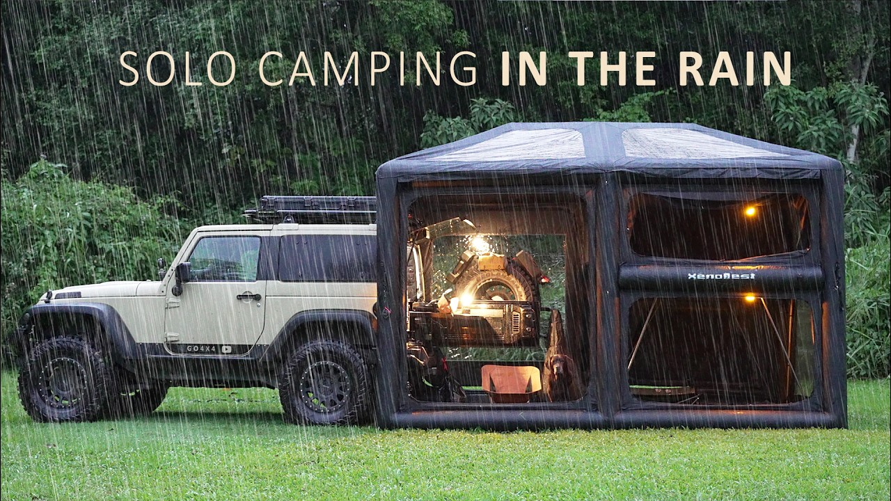 YouTube post by @go4x4media for EcoFlow. Caption reads: [...] for a reliable Power Station check out....