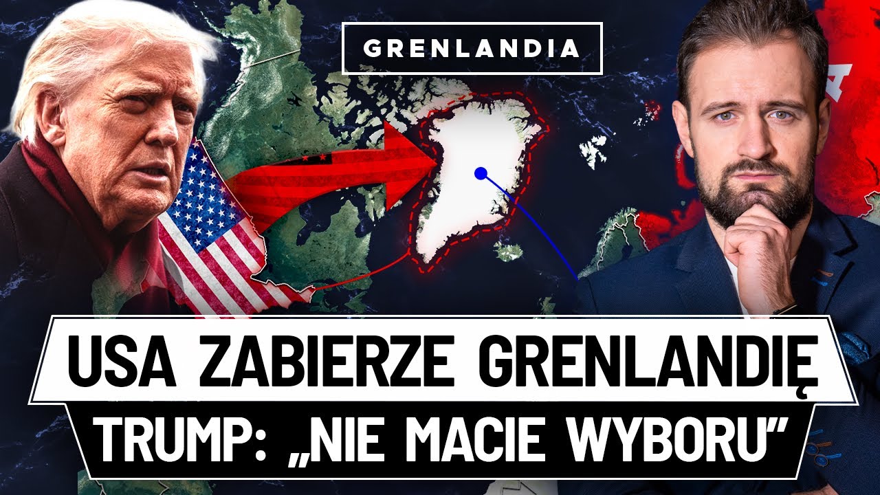 YouTube post by @GlobalistaTV for BBC. Caption reads: USA will take GREENLAND, TRUMP: "YOU HAVE NO....