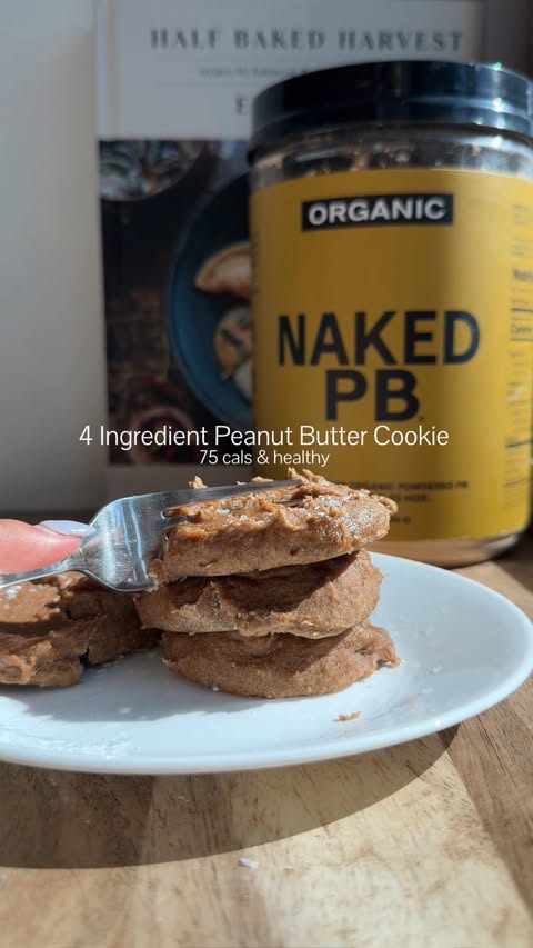 Instagram post by @maggieatss for Naked Nutrition. Caption reads: [...] Butter Cookies using @nakednutrition Organic....