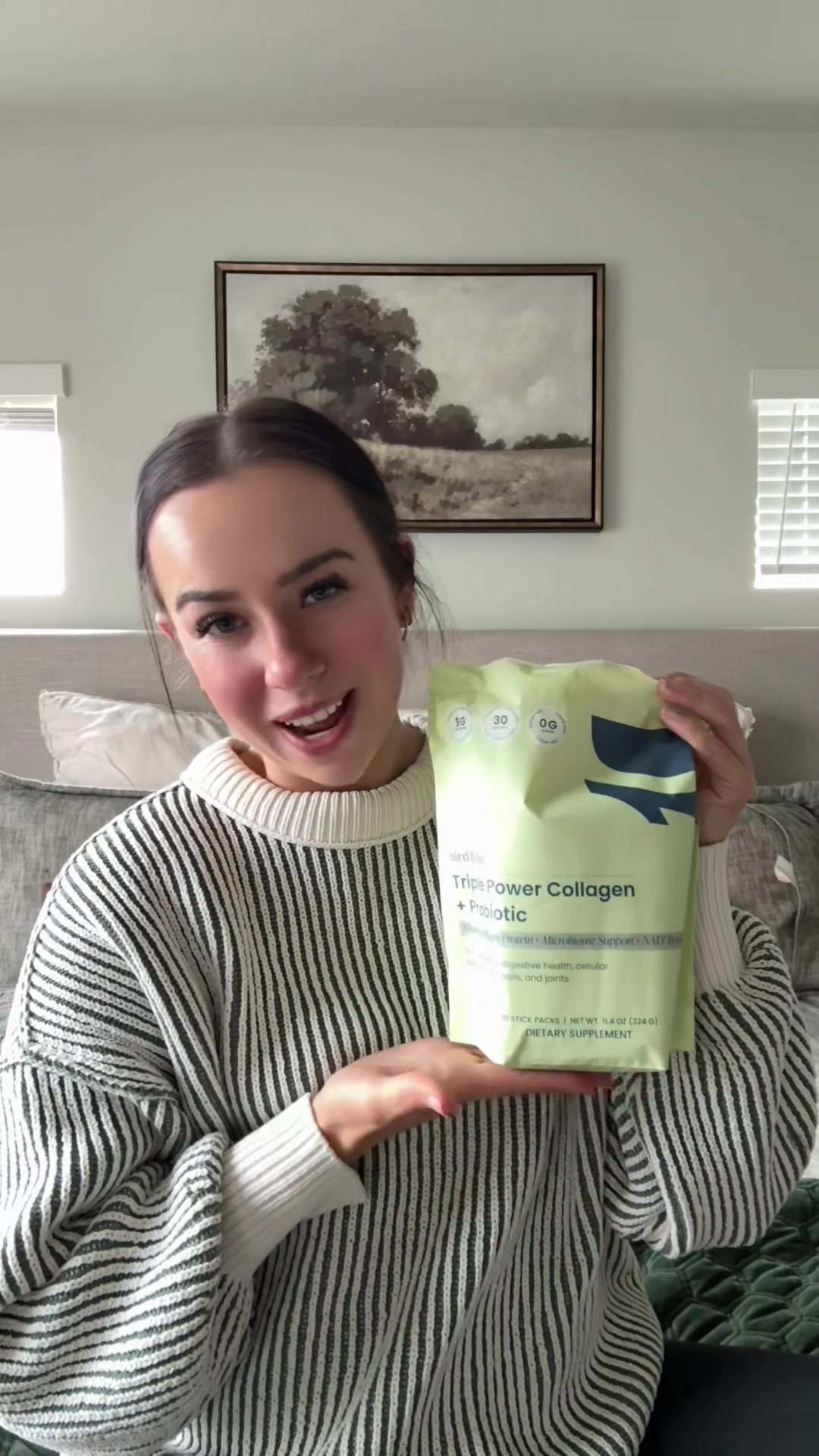 TikTok post by @emskingg for Bird&Be. Caption reads: Bird&Be has done it again with the new Triple....