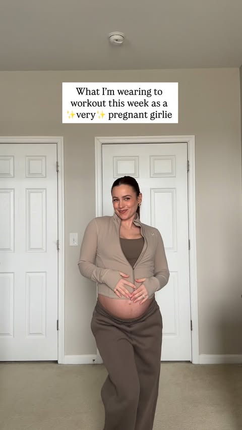 Instagram post by @laurenlf for TLF Apparel. Caption reads: [...] cute through the 3rd trimester....